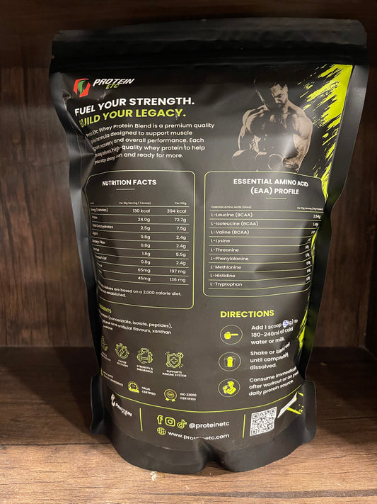 Whey Protein Blend by Protein Etc - 800G