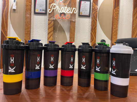 Shaker Bottle Duel Compartment