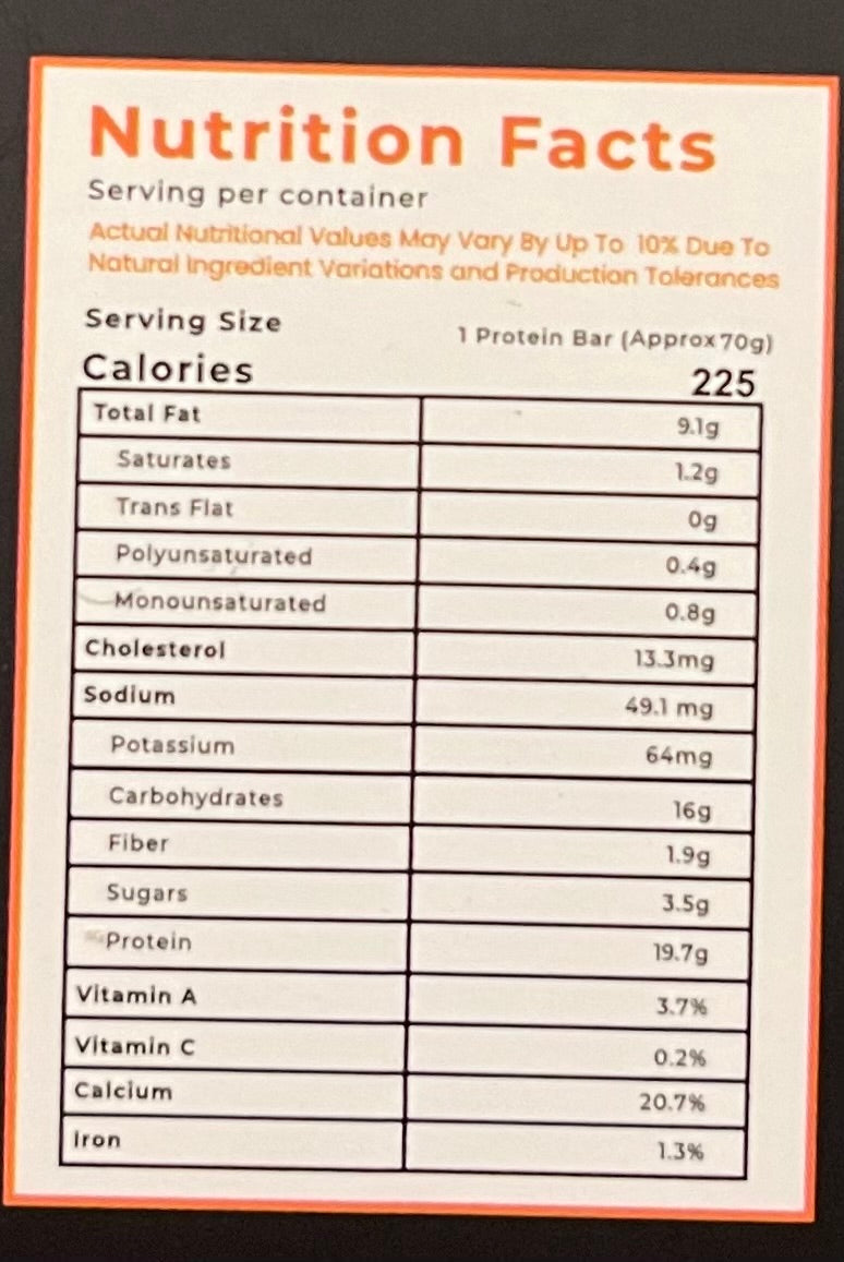Protein Bar Roasted Peanuts