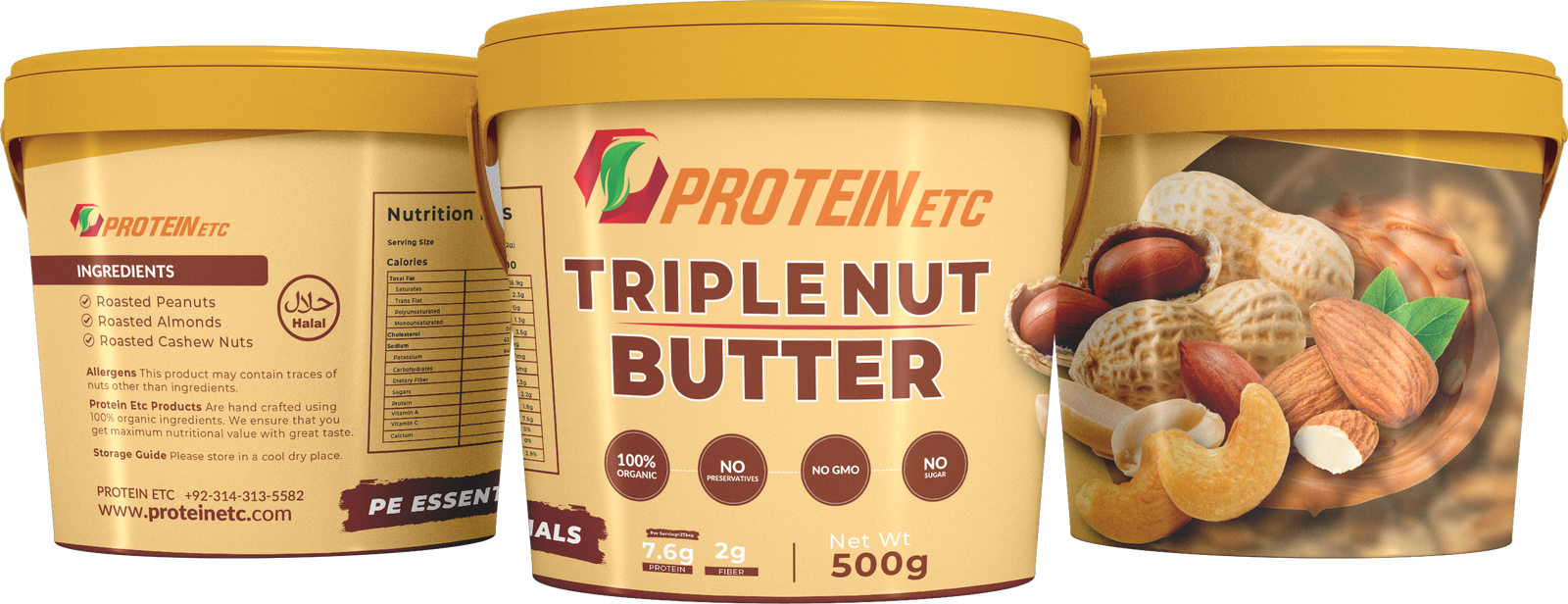 Triple Nut Butter – Protein Etc